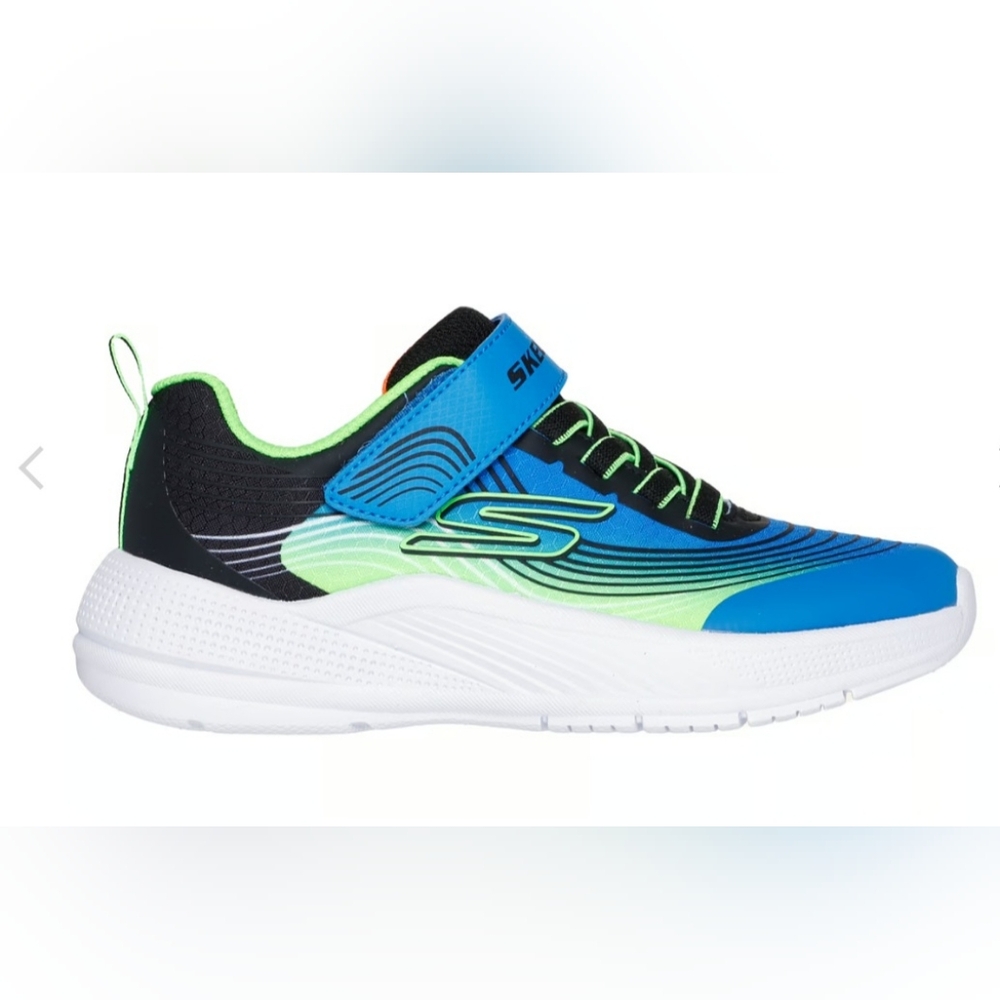 Skechers Kids' Blue and Green Athletic Shoes